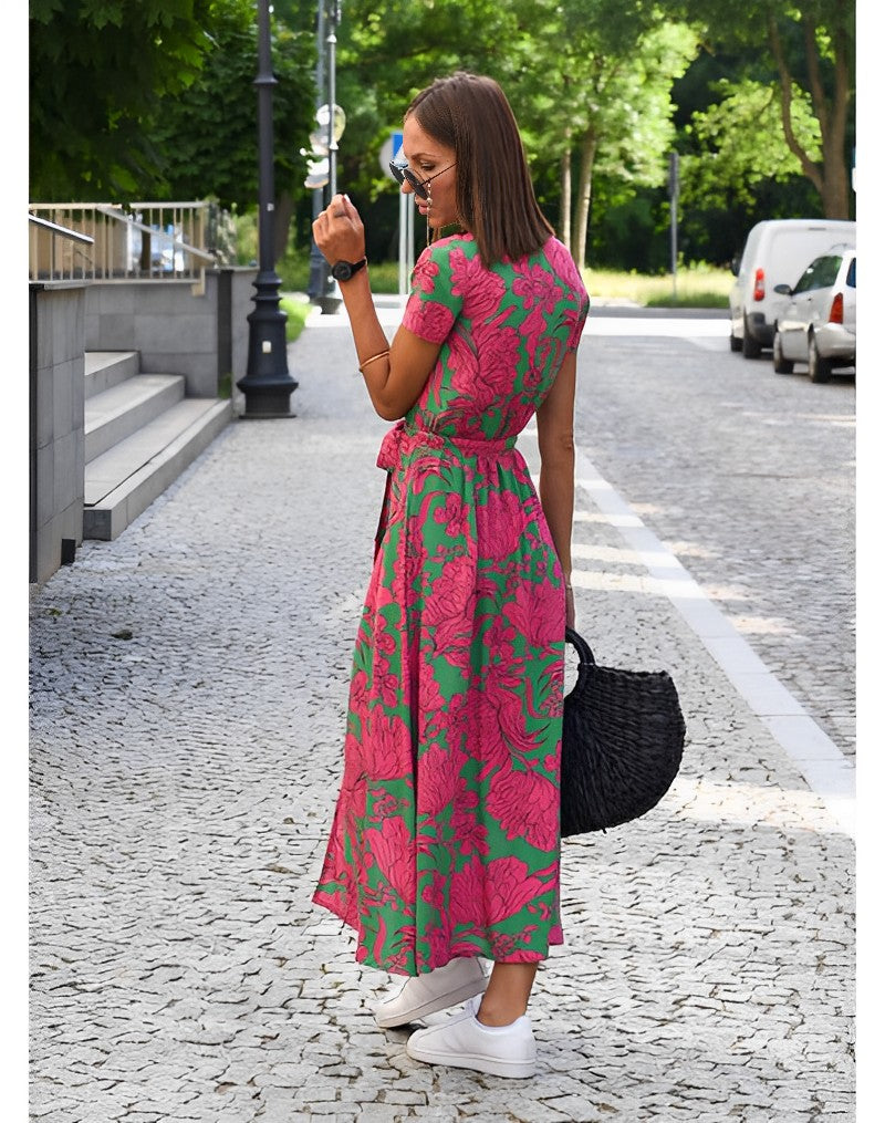 Van Wijnen Mode | Bloemenprint Jurk