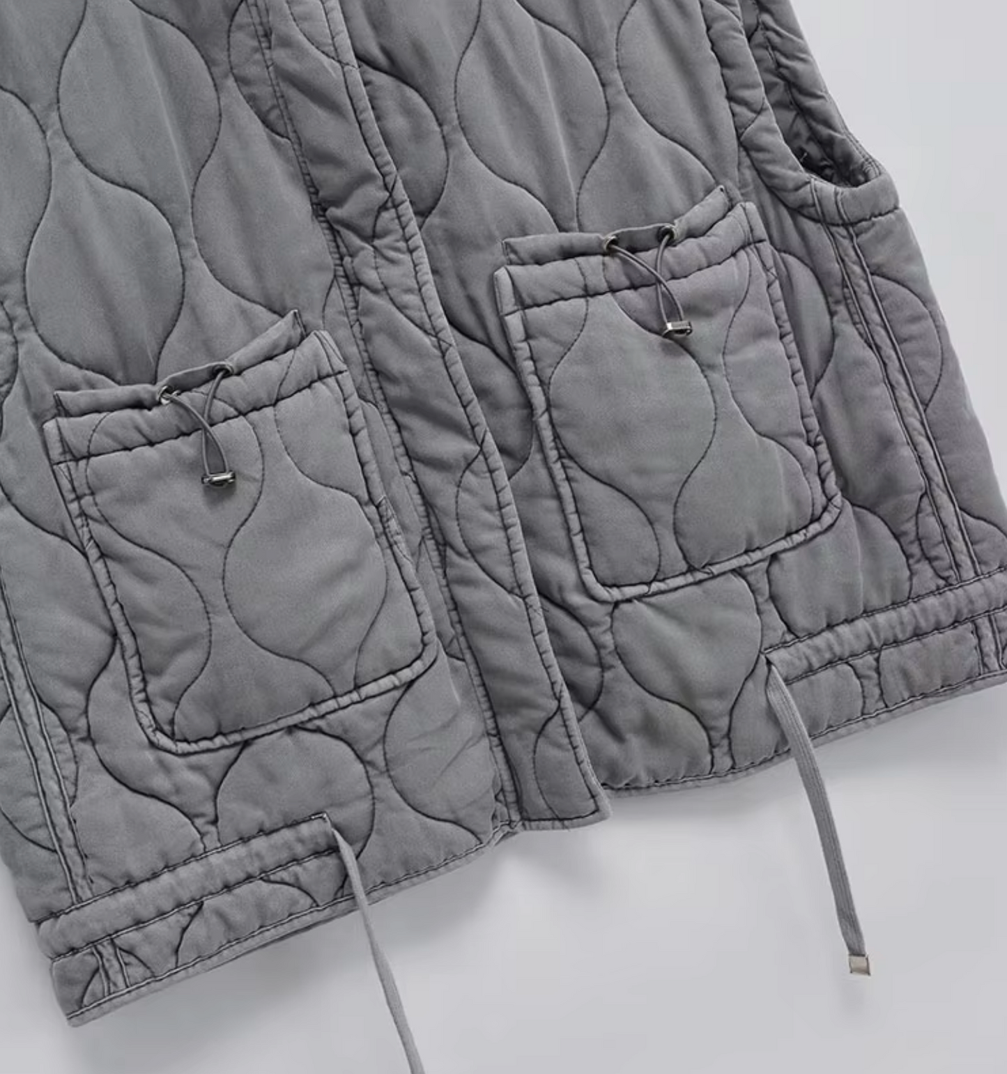 Van Wijnen Mode | Gewatteerde Mouwloze Katoenen Bodywarmer voor Dames