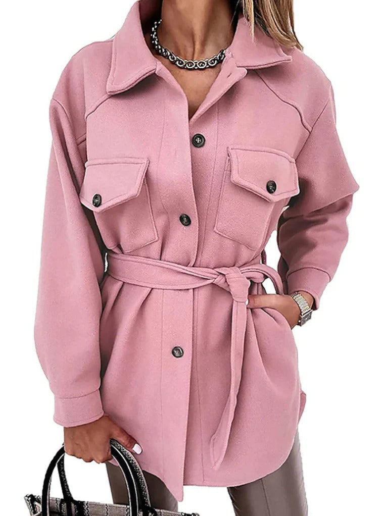 Van Wijnen Mode | Dames stijlvolle zomerjas - Oversized, licht en comfortabel
