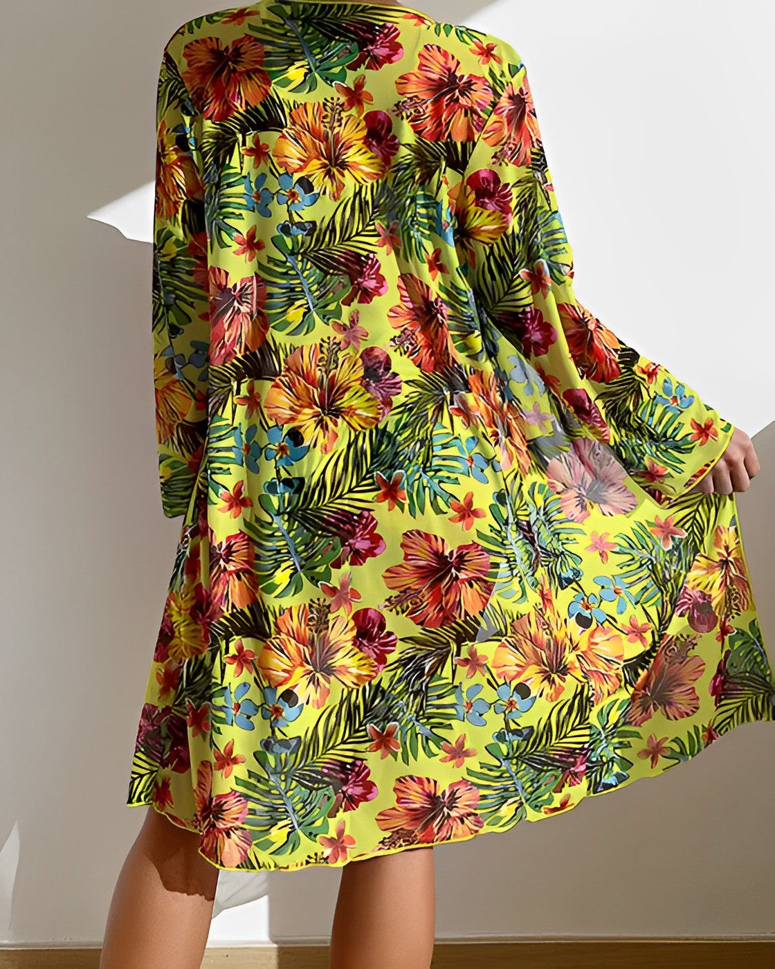 Van Wijnen Mode | Dames bikini-set kleurrijk bloemenpatroon