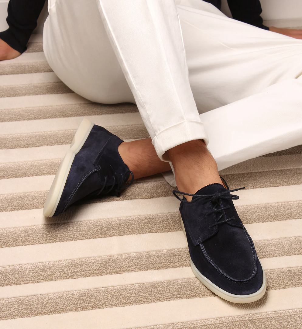 Van Wijnen Mode | Suede Loafers voor Heren