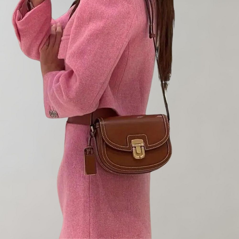 Van Wijnen Mode | Crossbody Tas met Klep voor Dames