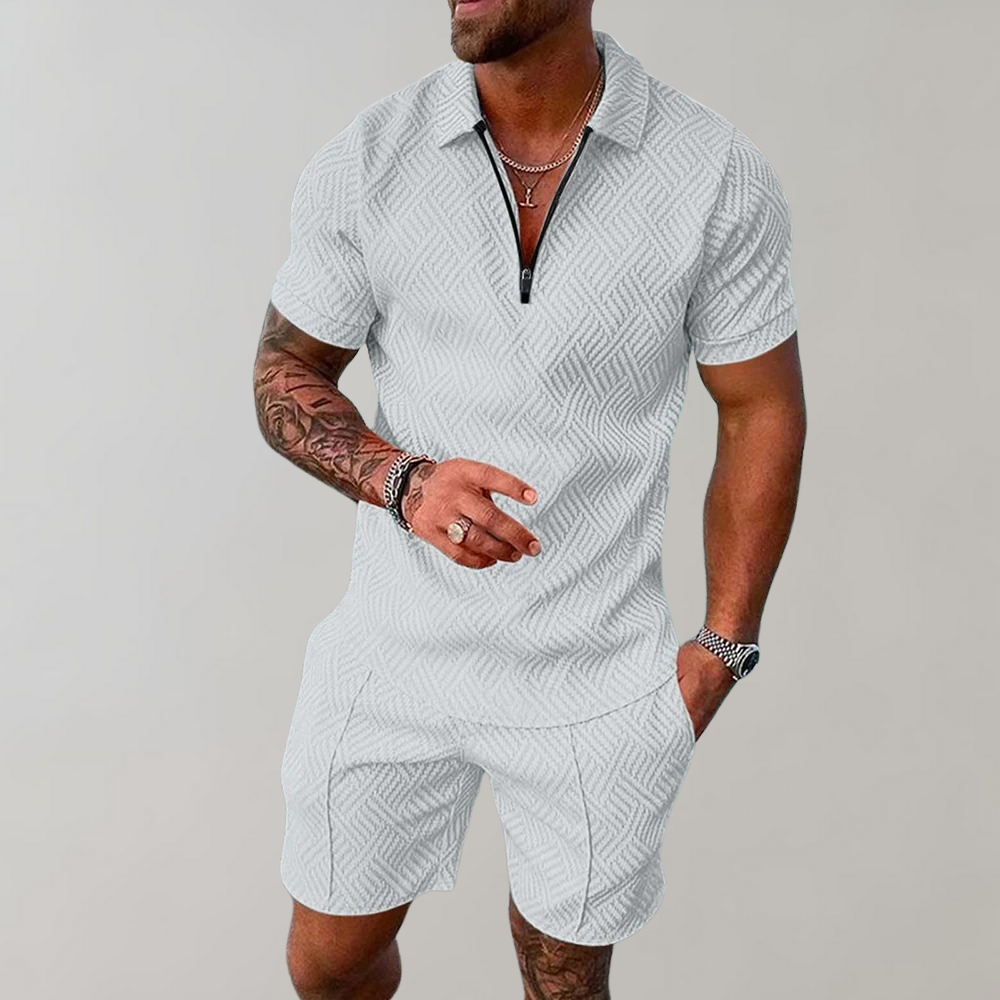 Van Wijnen Mode | Casual Zomerset voor Heren