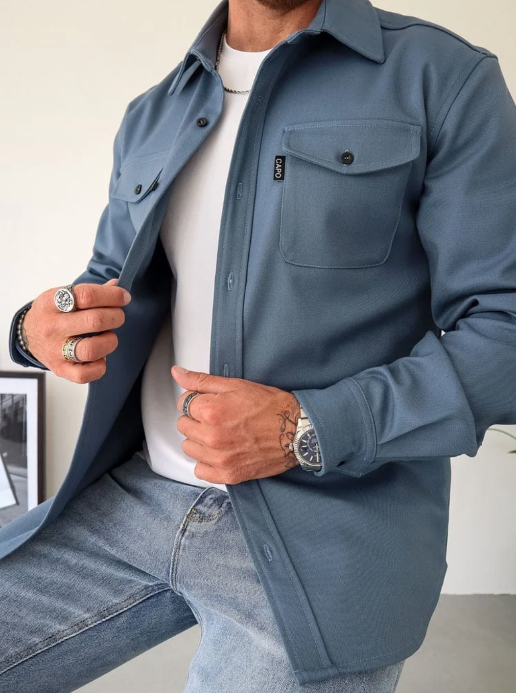 Van Wijnen Mode | Stijlvol Modern Herenoverhemd