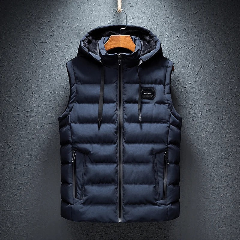 Van Wijnen Mode | Gewatteerd Bodywarmer voor Heren