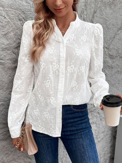 Van Wijnen Mode | Kanten Blouse Lange Mouwen