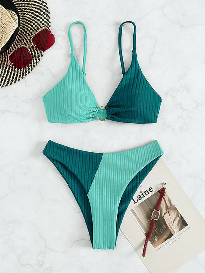 Van Wijnen Mode | Bikiniset voor dames met push-up top en hoge taille