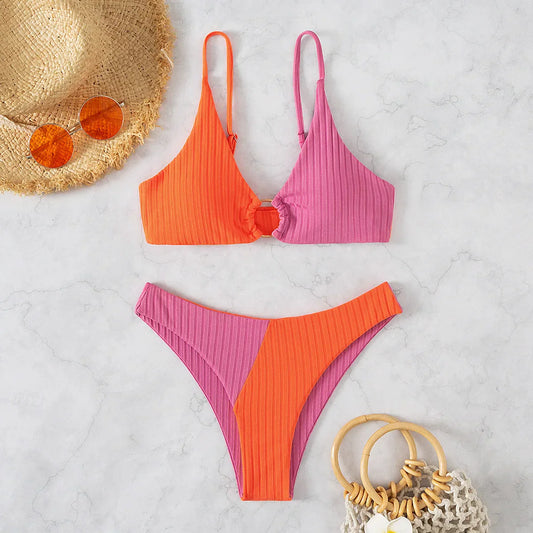 Van Wijnen Mode | Bikiniset voor dames met push-up top en hoge taille