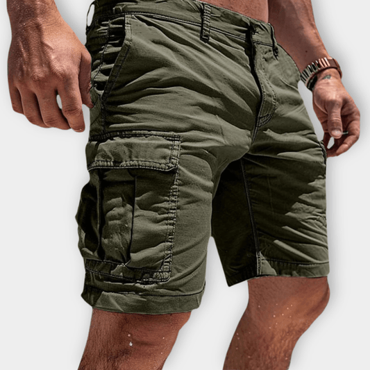 Van Wijnen Mode| Korte Cargo Broek voor Heren