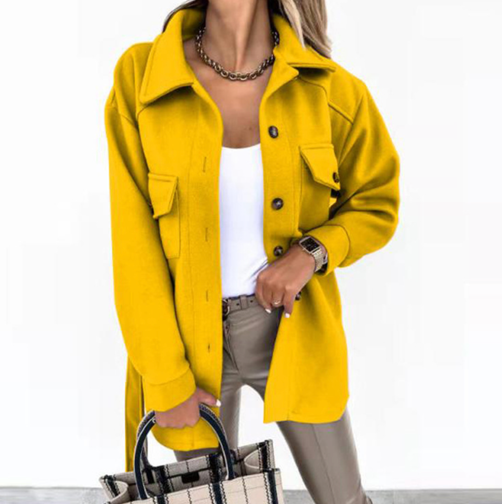 Van Wijnen Mode | Dames stijlvolle zomerjas - Oversized, licht en comfortabel