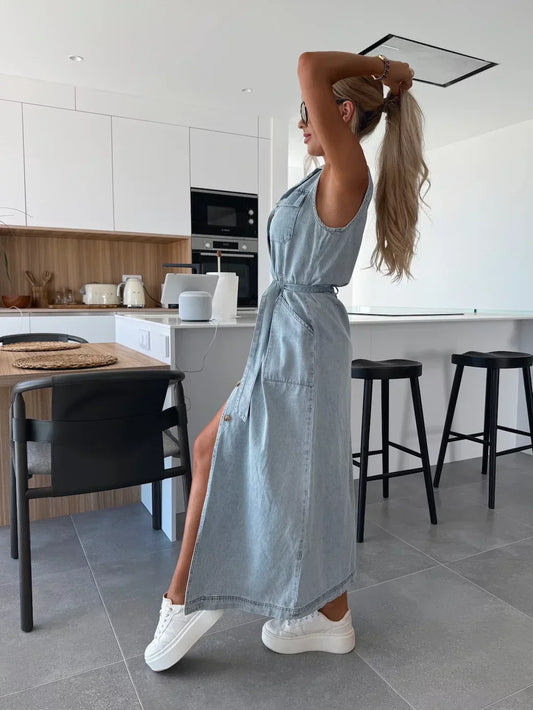 Van Wijnen Mode | Denim Jurk