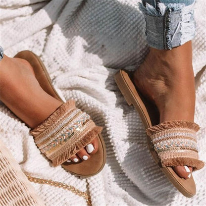Van Wijnen Mode | Casual Slide Sandalen voor Dames