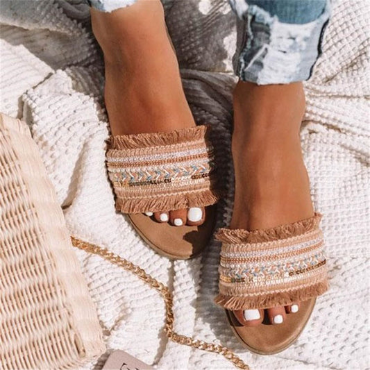 Van Wijnen Mode | Casual Slide Sandalen voor Dames