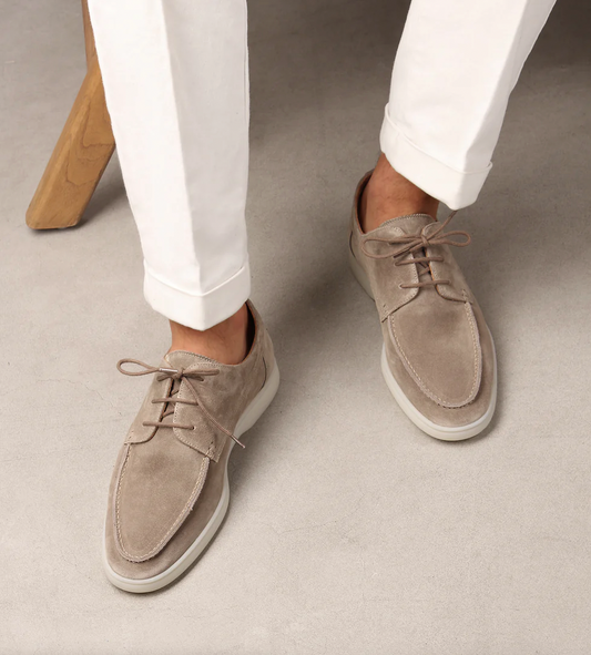 Van Wijnen Mode | Suede Loafers voor Heren