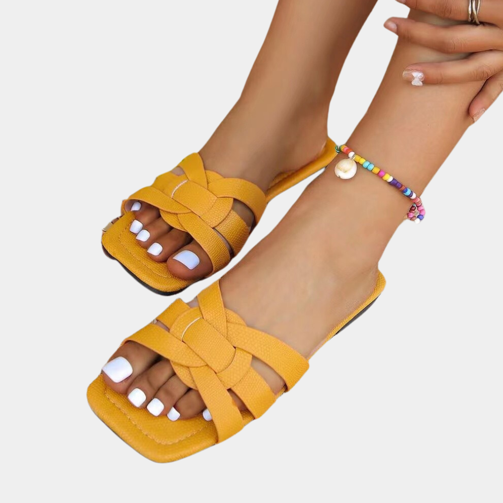 Van Wijnen Mode | Platte Sandalen voor Dames