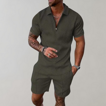 Van Wijnen Mode | Casual Zomerset voor Heren