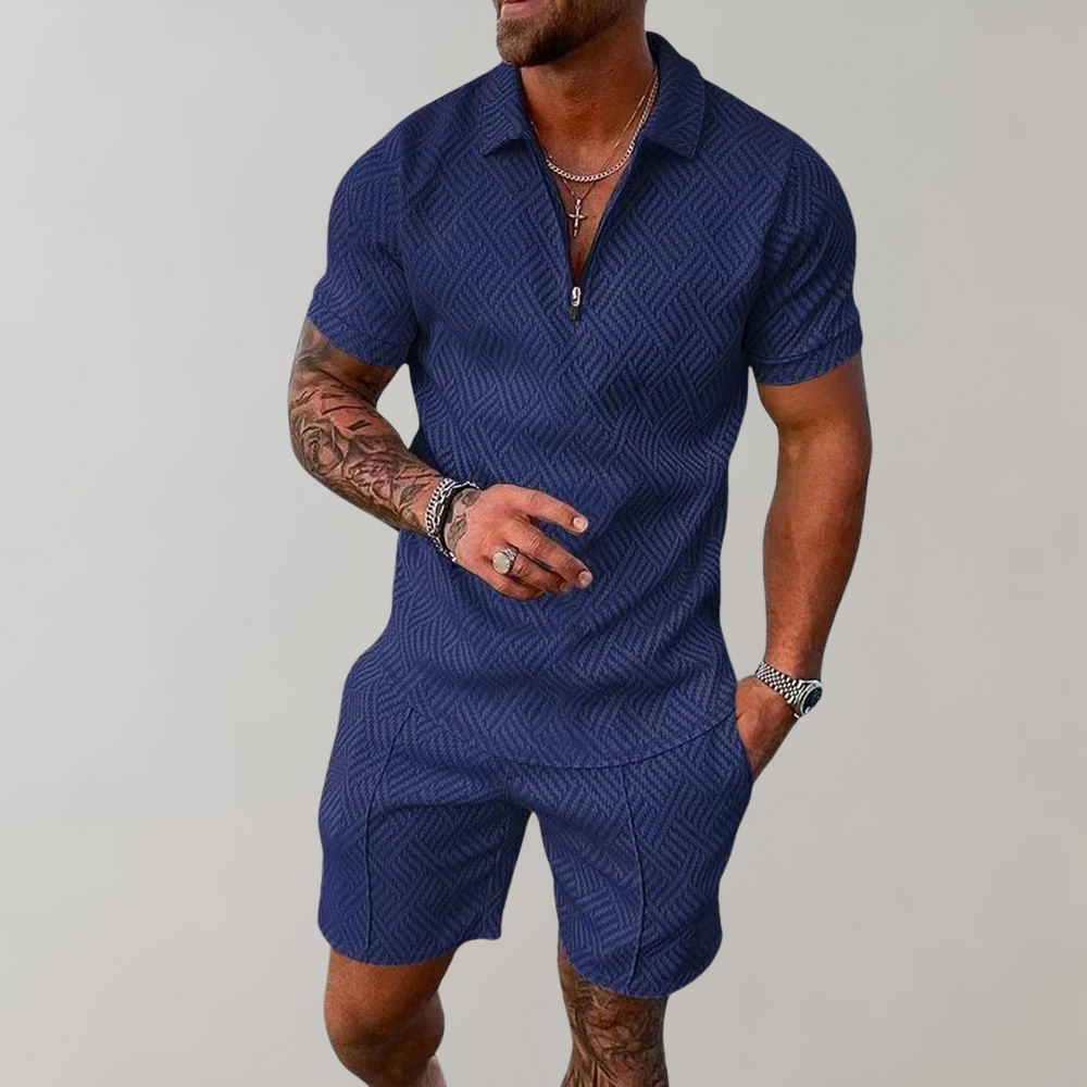 Van Wijnen Mode | Casual Zomerset voor Heren