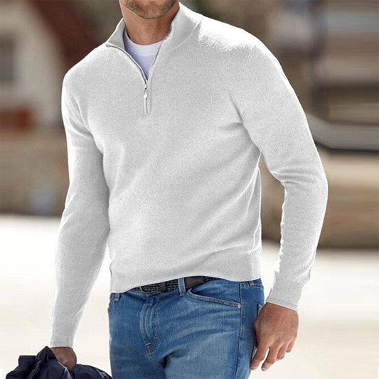 Van Wijnen Mode | Halfzip Trui voor Heren