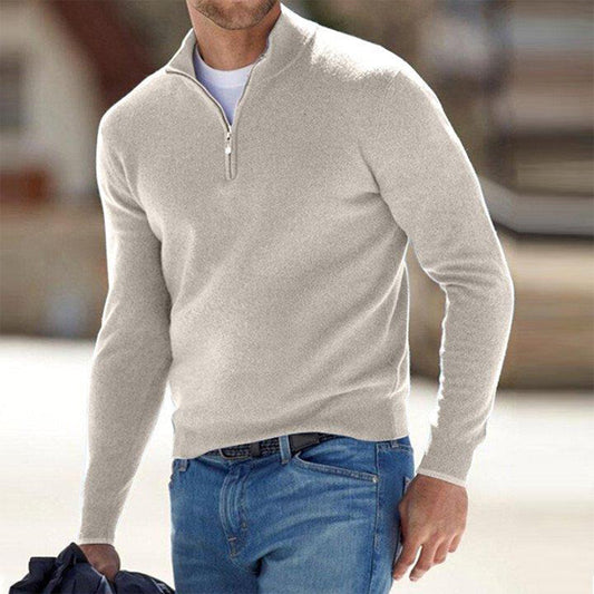 Van Wijnen Mode | Halfzip Trui voor Heren