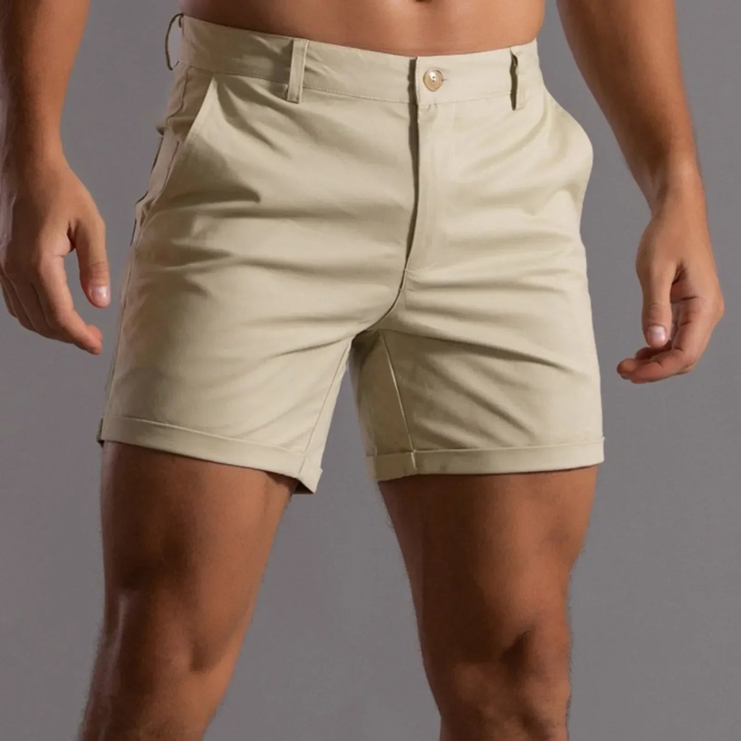 Van Wijnen Mode | Korte Chino Broek voor Heren