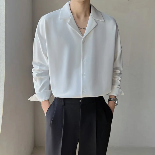 Van Wijnen Mode | Elegant Oversized Overhemd voor Mannen