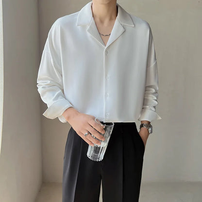 Van Wijnen Mode | Elegant Oversized Overhemd voor Mannen