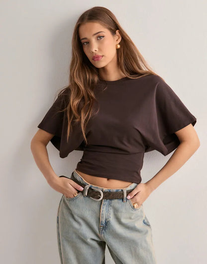 Van Wijnen Mode | T-shirt Dames met Wijde Mouwen