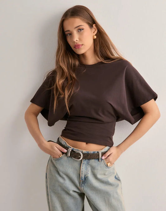 Van Wijnen Mode | T-shirt Dames met Wijde Mouwen