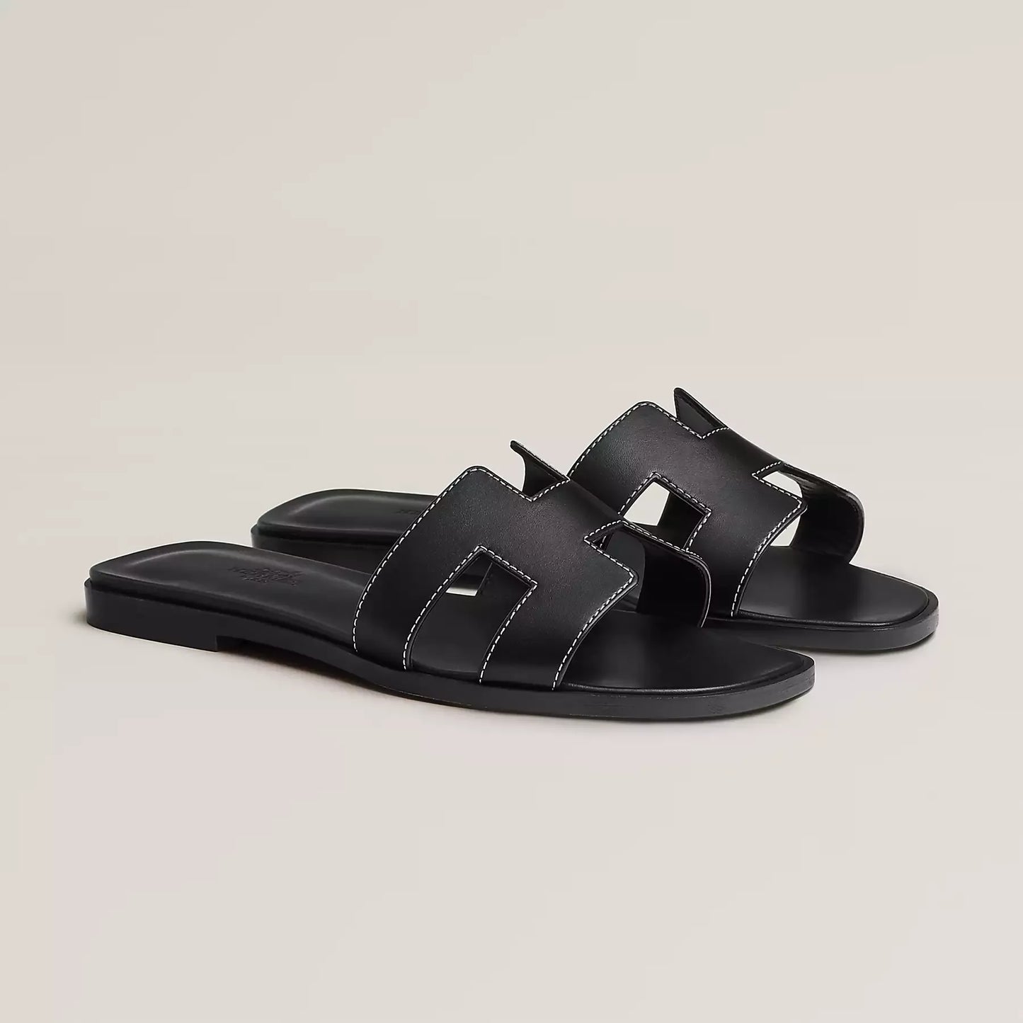 Van Wijnen Mode | Platte H-band Sandalen Voor Dames