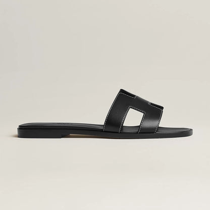 Van Wijnen Mode | Platte H-band Sandalen Voor Dames