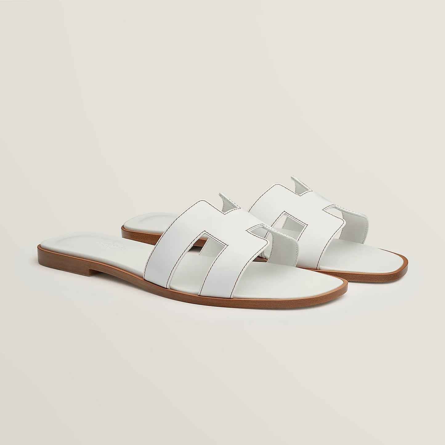 Van Wijnen Mode | Platte H-band Sandalen Voor Dames