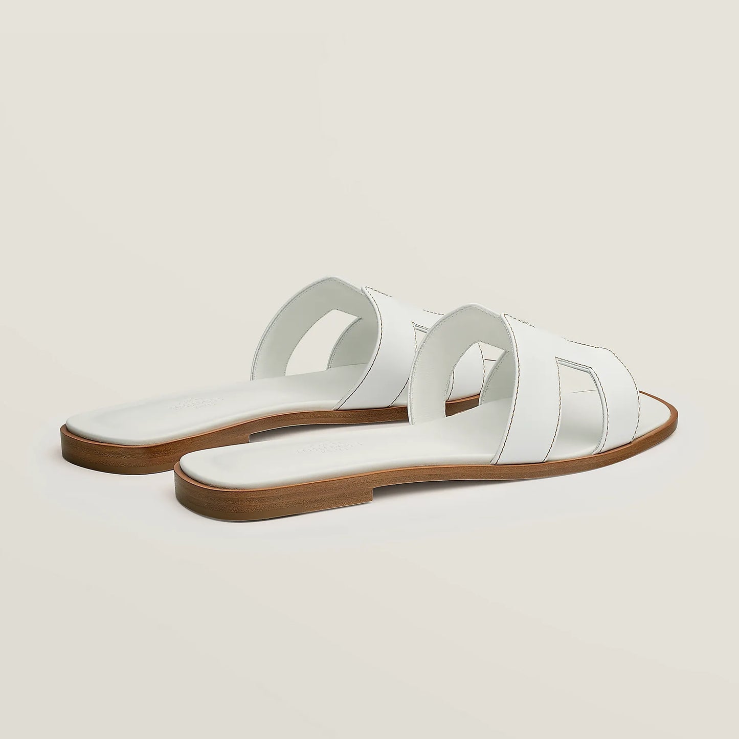 Van Wijnen Mode | Platte H-band Sandalen Voor Dames