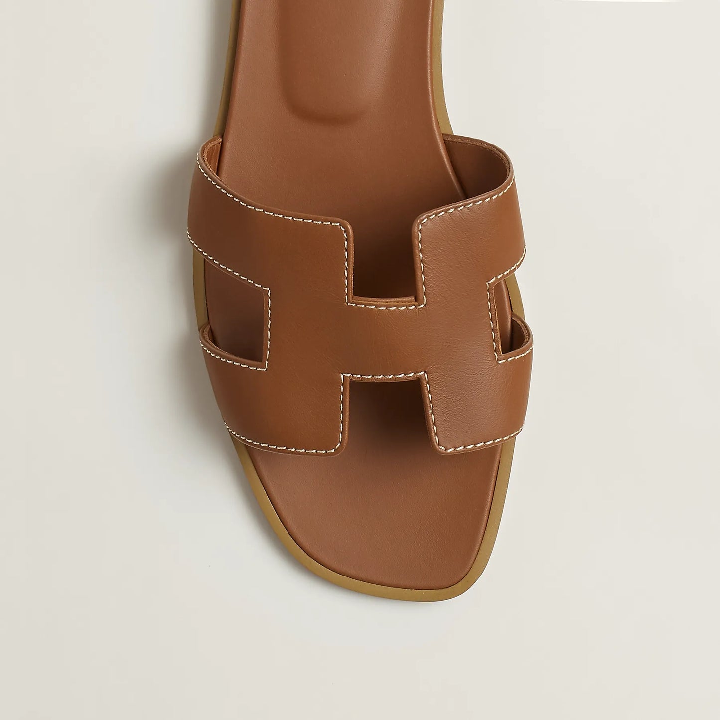 Van Wijnen Mode | Platte H-band Sandalen Voor Dames
